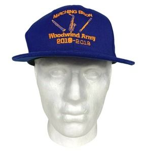 Marching Bison Instruments Woodwind Mens Hat‎ Cap